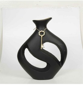 Resim Vitale Metal Anahtar Damla Vazo 11 32 38 Cm Renkli 