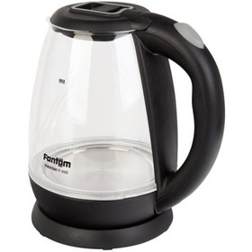 Resim Fantom Cam Su Isıtıcı Kettle 1,8 Litre 