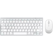 Resim MATECHNO Kablosuz Bluetooth Bağlantılı Taşınabilir Pilli Tablet iPad PC Tablet Bilgisayar Klavye Mouse Set 