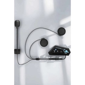 Resim Rivera Tech Rvrhb Kask Kulaklığı Motosiklet Intercom Interkom Dinleme Konuşma Özellikli Su Geçirmez 