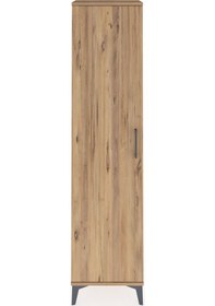 Resim Arges Dolap Tek Raflı Tek Kapaklı Tek Askılı 44x30x182 Çam-çam Çam 