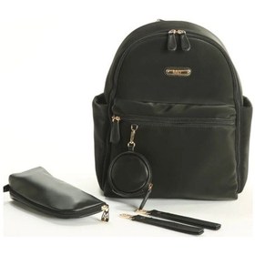 Resim M&y Diamond Anne Bebek Bakım Sırt Çantası 7345 Siyah 