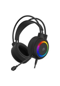 Resim Gamebooster H02b Hammer Siyah Rgb Streo Oyuncu Kulaklığı 