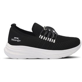 Resim Slazenger BENGAL I Kadın Siyah / Beyaz Günlük Spor Ayakkabısı 