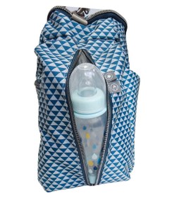 Resim Sydney II Bebek Bakım Çantası Mavi Desenli 44x26x27 cm 