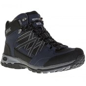 Resim Regatta Samaris Bağcıklı Gore-Tex Su Geçirmez Naylon Dokuma Kışlık Erkek Trekking Bot 