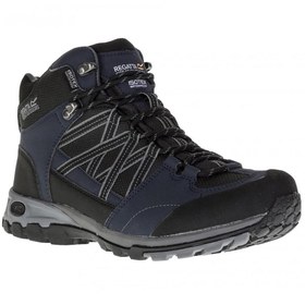 Resim Regatta Samaris Bağcıklı Gore-Tex Su Geçirmez Naylon Dokuma Kışlık Erkek Trekking Bot 