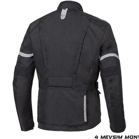 Resim Motoanl Motosiklet Montu 4 Mevsim Yüksek Kalite Touring Ve Enduro Oxford 600-d Dayanıklı Kumaş Motor Mont 