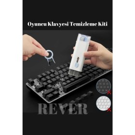 Resim Rever 7in1 Çok Amaçlı Temizlik Kiti Telefon, Ekran, Laptop, Klavye, Telefon, Kulaklık Airpods Temizleyici 