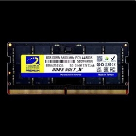 Resim Twinmos Tmd58gb5600s46, 8gb, Ddr5, 5600mhz, Cl46, 1.1v Notebook Ram 