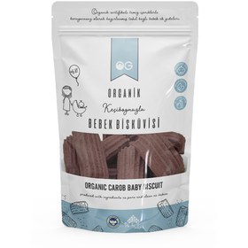 Resim OG NATURAL Organik Keçiboynuzlu Bebek Bisküvisi 150 Gr +6 Ay 