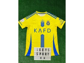 Resim Al Nassr Iç Saha Cristiano Ronaldo Sarı Renk Kısa Kol Forma 