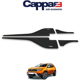 Resim Cappafe Dacia Duster Yarasa Kapı Kaplama(abs) 4 Prç 2018- UYumlu 