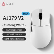 Resim Honeybeeshop Ajazz Aj179v2 Max Siyah Üç Modlu Kablosuz Oyun Faresi Optik Sensör Şarj Edilebilir Diğer 