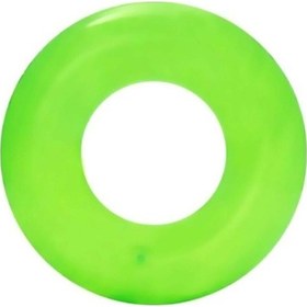 Resim Şeffaf Çocuk Yüzücü Simidi 3-6 Yaş 51 cm 