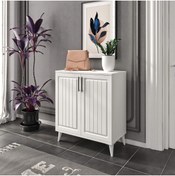 Resim Baby Darling Latte 4 Bölmeli Ayakkabılık %100 Mdf 