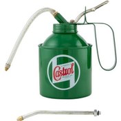 Resim Retro Yağdanlık Yeşil Pompalı 500ml / Castrol 