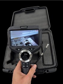 Resim Endüstriyel Endoskop Yılan Kamera 720d Döner Başlıklı Taşınabilir 