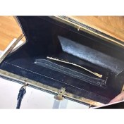 Resim TT 1960' Lar Yılan Derisi Çanta - 33 cm x 19 cm 