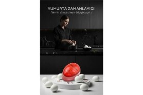 Resim LTG Nova Hassas Isı Sensörlü Yumurta Zamanlayıcı - Profesyonel Mutfak Tipi Mükemmel Piş 
