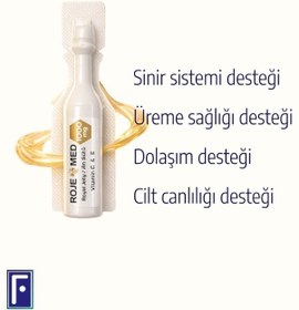Resim Royal Jelly 1000 Mg Arı Sütü Fresh Vitamin C & E 10 Shot 2'li Avantaj Paketi 