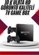 Resim nerede bulurum 10K Ultra Hd Video Oyun Konsolu Android Tv Box 2.4g Game Stick 