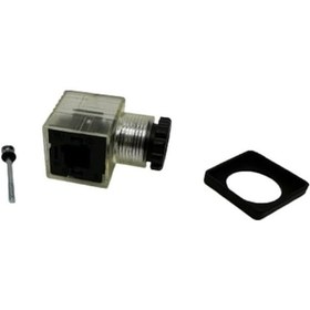 Resim Pnömatik Valf Ventil Ledli Geniş Soket 18mm 220 Ac/dc 