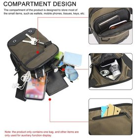 Resim Padalink Motorsiklet Bacak Çantası, Oxford Kumaş, Su Geçirmez, Outdoor Sürüş Çantası Yeşil Yeşil 