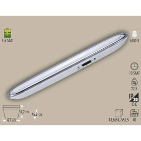 Resim Cata Şarjlı Işıldak 60 Led 10 Saat Yanma Süresi ile Pratik Aydınlatma Çözümü 