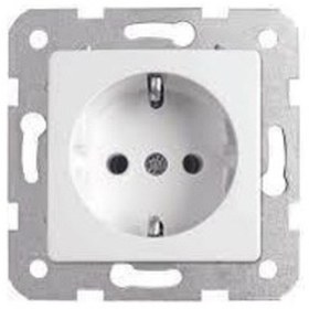 Resim Viko LİNNERA Topraklı Priz ÇerçeveSİZ 