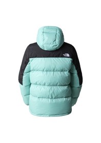 Resim The North Face Diablo Down Kapüşonlu Hoodie Kadın Mont Turkuaz/Si 