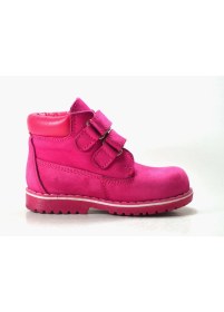 Resim Pinky Pinky Deri Pembe Kız Bebek Çocuk Bot 
