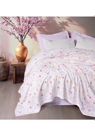 Resim Cottonbox Estiva Çift Kişilik Pike Takımı Winsome Lila Lila 