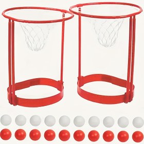Resim 1 Paket Başlık Basketbol Parti Oyun Seti - Çocuk ve Yetişkinler İçin Taşınabilir Ayarlanabilir Sepet Ağı, Toplu Doğum Günü Karnavalı Ofis Etkinliği İç ve Dış Mekan Aktivitesi Eğlenceli Hediye Okula Dönüş 