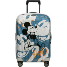 Resim Samsonite Mavi C-Lite Disney-Spinner - Körüklü 55/20 Kabin Boy Çocuk Valizi 