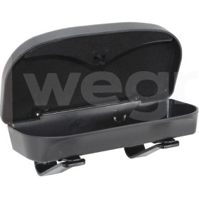 Resim Araç İçi Gözlük Kabı Siyah Aksesuar 