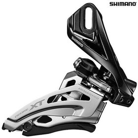 Resim Shimano Xt Fd-m8100-d Doğrudan Montaj Öne Çekme Orta Aktarıcı 2x1 Kırmızı - Siyah 