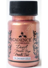 Resim 128 Zinober Altın Cadence Dora Metalik Boya 50Ml Cc 