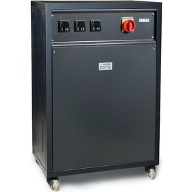 Resim 100 Kva 3f/3f 140/250 V Trifaze Servo Kontrollü Tam Otomatik Voltaj Regülatörü 