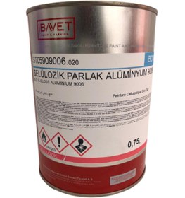 Resim İBAVET Selülozik Parlak Metalize Bronz Yaldız 0.75 lt 