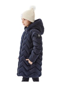 Resim Benitto Kids Kız Çocuk Kapüşonlu Kışlık Şişme Mont 51353 Lacivert 