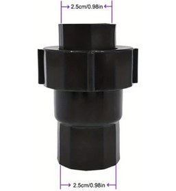 Resim Willowhaven Pe25 Ters Akış Önleyici Vana - Dayanıklı Pvc/pe, Dişli Uçlu, Sızdırmaz 