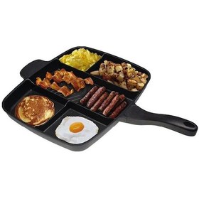 Resim Granit Döküm 5 Gözlü Tava 