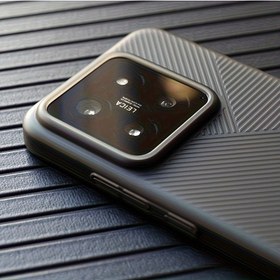 Resim Xiaomi 14/14Pro/13 Donanım Geometrik Desenli Telefon Kapağı, Telefon Koruma Kapağı, Çok İnce Tam Çevre Sert Kapağı, Basit Saydam Telefon Kapağı 