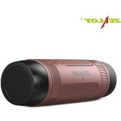 Resim Besthome1 Zealot S1 Bisiklet Bluetooth Hoparlörü, 3 Modlu El Feneri, Su Geçirmez, Tf Kart/aux, 8 Saat Çalma Süresi Kahverengi 