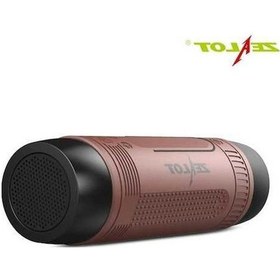 Resim Besthome1 Zealot S1 Bisiklet Bluetooth Hoparlörü, 3 Modlu El Feneri, Su Geçirmez, Tf Kart/aux, 8 Saat Çalma Süresi Kahverengi 