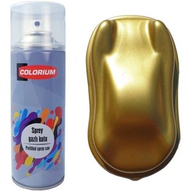 Resim Colorium Plasti Dip 400 ml Sökülebilir Kauçuk Gold Altın Sprey Boya Plastidip 