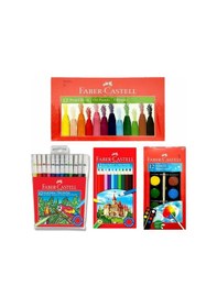 Resim Faber Castell 4'lü Boyama Seti 