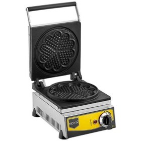 Resim Remta Elektrikli Çiçek Model Waffle Makinası 21cm Çap-w12 
