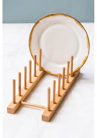 Resim Bambu Lüx 6 Bölmeli Tabaklık 25X13 5X11Cm Bambu 